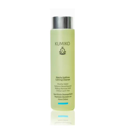 MATCHA SUBLIME CALMING CLEANSER - Micellar Water Radiance-Revealing and Makeup Remover with Chilean Larch Tree